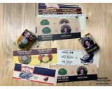 Set of 12pcs labels 1940c