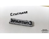 Rubber stamp: Leutnant