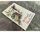 German Postcards Die Trommel 3pcs