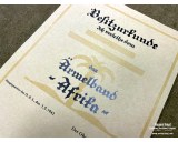 Ärmelband Afrika DAK certificate