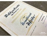 Ärmelband Afrika DAK certificate