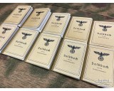 Soldbuch Wehrmacht Heer Group set 10x