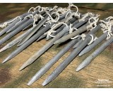 Postwar tent pegs as WW2 - single piece