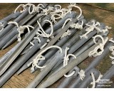 Postwar tent pegs as WW2 - single piece