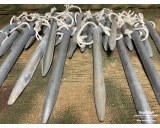 Postwar tent pegs as WW2 - single piece