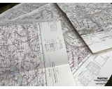 Heereskarte Kursk - Prochorowka set of 4 maps