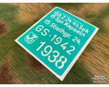 Stencil Stielhandgranate 24 (multiple variants)