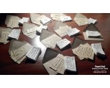 German Nametags SET - customized cloth labels