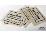 German Nametags SET - customized cloth labels