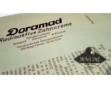 Toothpaste label sticker type.1 Doramad