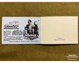 Dienstfahrtbuch - WW2 Driving Log Book