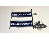 Toothpaste label sticker type.3 Chlorodont