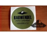 Karwendel Camembert Label Sticker