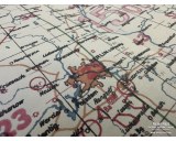 Luft-navigationskarte LW map Europe-Germany