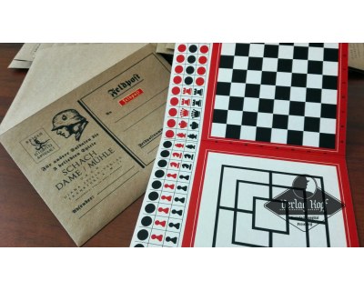 Feldpost Schach - Dame - Mühle