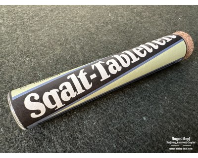 Sqalt Tabletten vintage vial