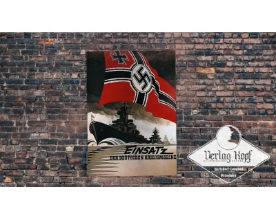 Poster 85x60cm Kriegsmarine Einsatz