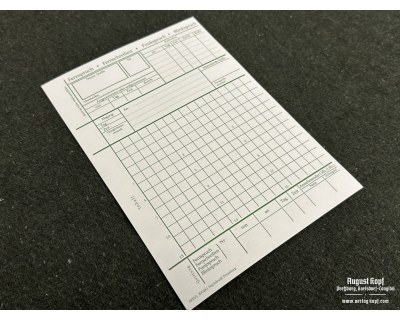 Universal Signal message form 20pcs A5