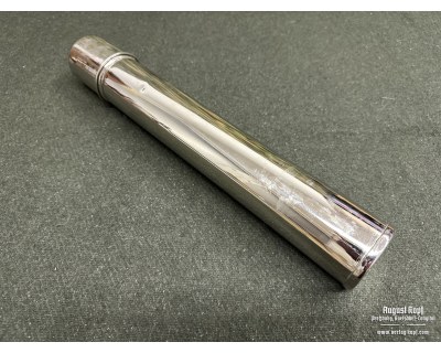 Steel storage tube - chrome