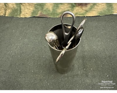 Steel medical storage container