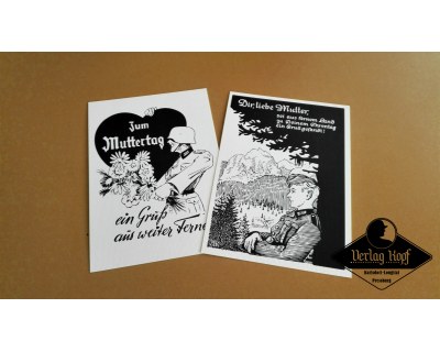 German Postcards set #3 Muttertag (2 pcs.)