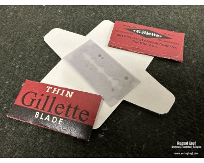 US Razor blades 3pcs type 2