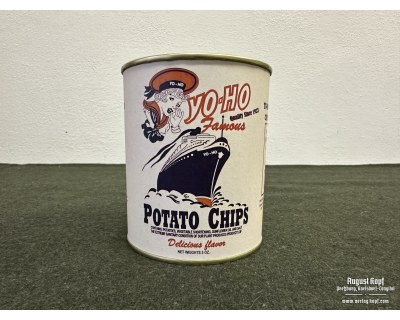 US can of YO-HO potato chips