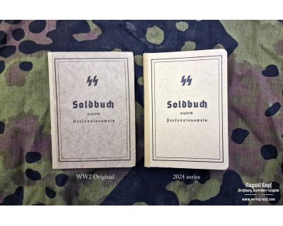 Soldbuch SS - Museum quality