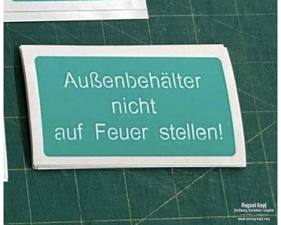 Foodcontainer Essenträger stencil