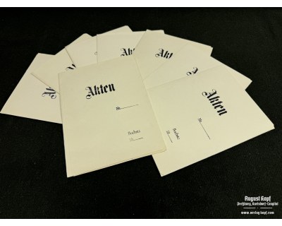 Cardboard folder Akten