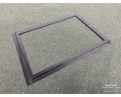 German box label frame A5