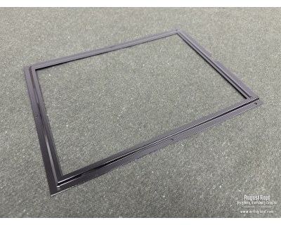German box label frame A4