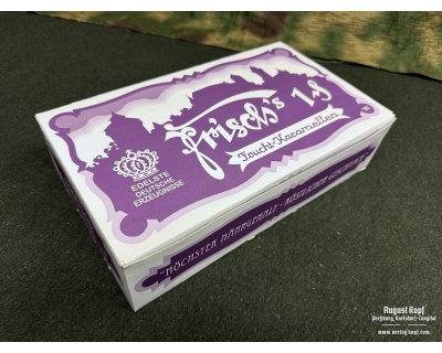 Box for Frucht Karamellen candies sweet empty