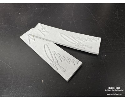 Rubber stamp: AH signature