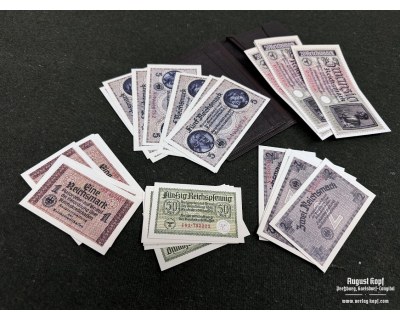 Banknote German 1930-40 money repro set