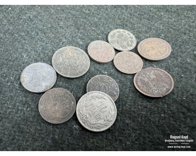 WW1 Filler random set of 10 coins