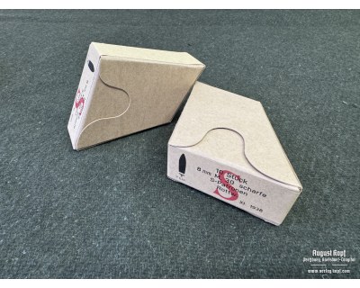 Empty Mannlicher 8mm M. 30 ammo box