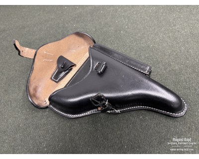 Pistole 08 holster - black color