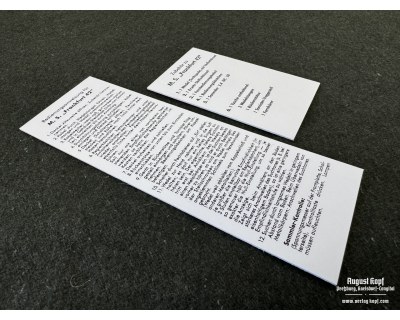 M. S. Frankfurt 42 lid sheets set