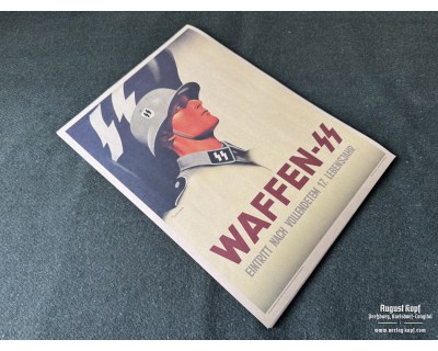 Poster 42x30cm Waffen-SS recruitment