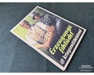Poster 42x30cm Erzeugungsschlacht