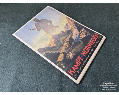 Poster 42x30cm Kampf um Norwegen