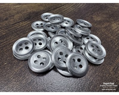 Aluminium button 16mm