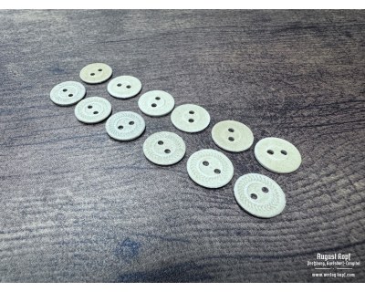 Cardboard Buttons 14mm 12pcs