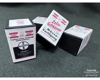 Rodent poison Zelio display box