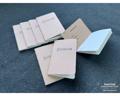 Notizbuch pocket lined notebook