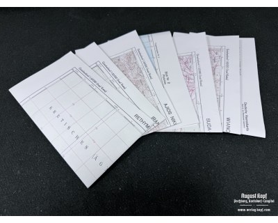 Kreta Karten Set of 7 Maps of Creta