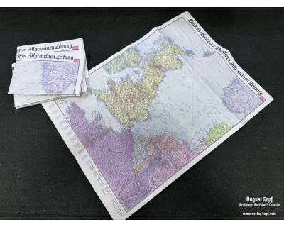 Deutsche Karte England UK 1940