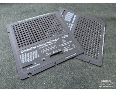 DKE38 cardboard back cover