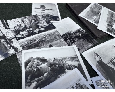 Soldbuch insert - photos Stalingrad set